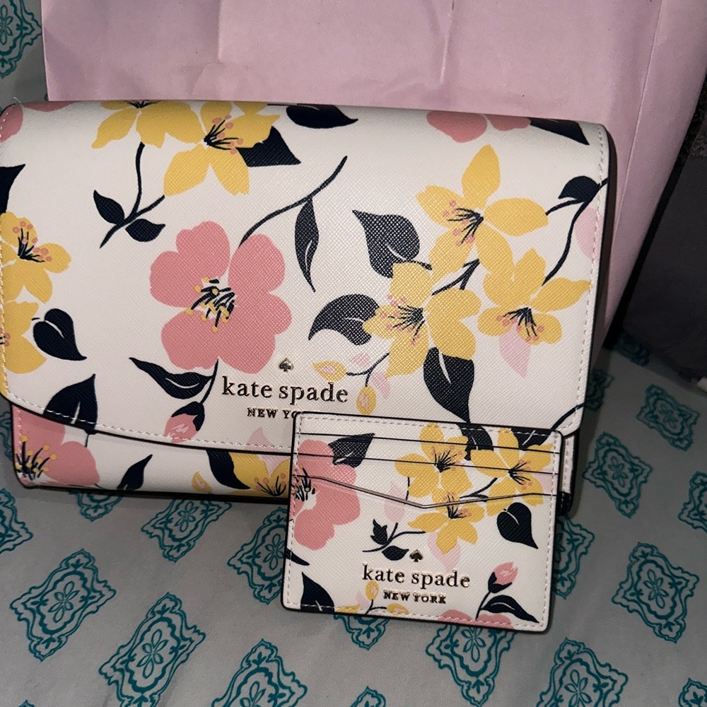 Kate spade bag with wallet